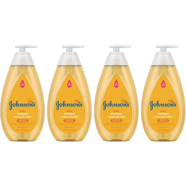 4 Pack - Johnson's Baby Shampoo for Baby's Delicate Scalp & Skin 20.3oz Johnson's